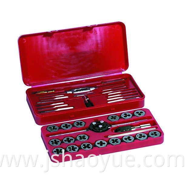 metric thread tap drill bits set